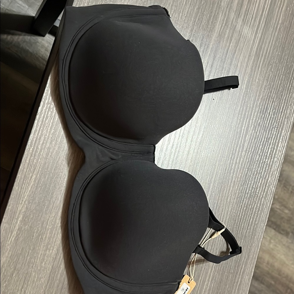 SKIMS Black Seamless Bra Intimates Sleepwear